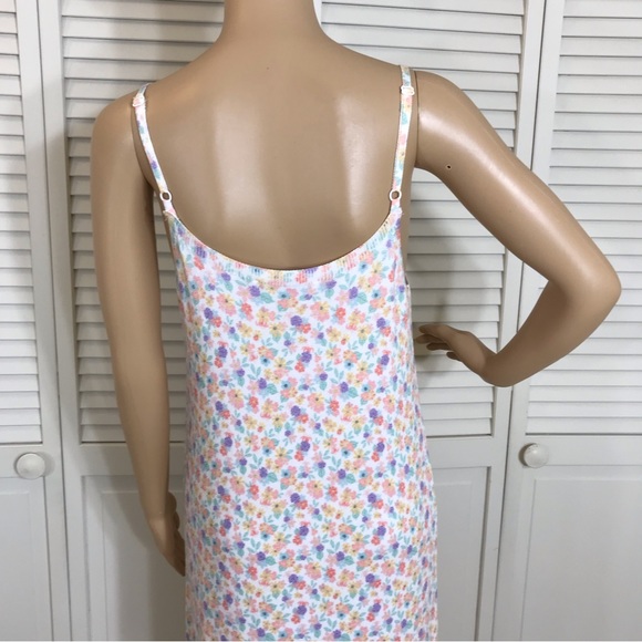 NWOT Zara Knit Floral Print Midi Dress Large - Picture 10 of 16